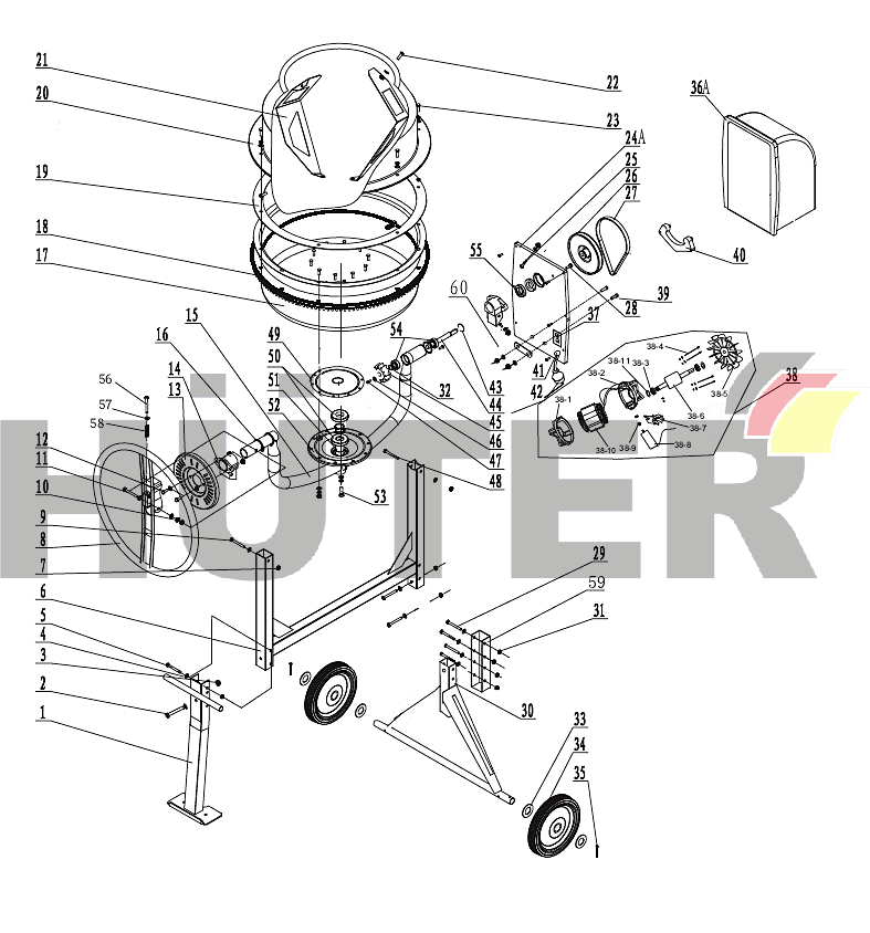 БМ-180 Вихрь YMD 74/1/4