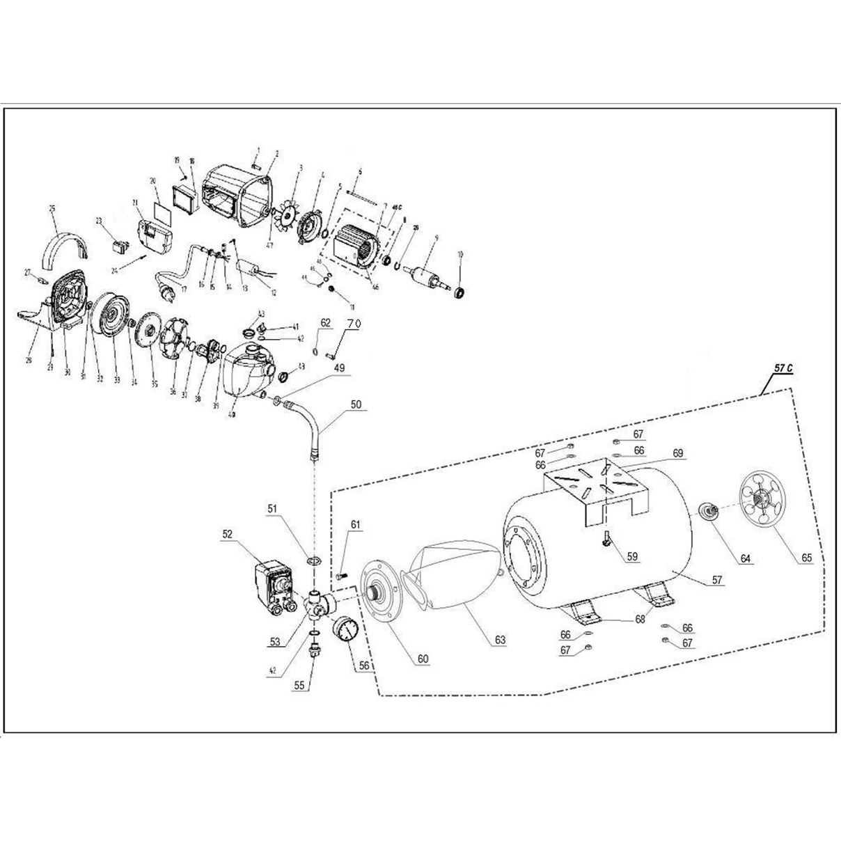 Насосная станция ЗНАС-800