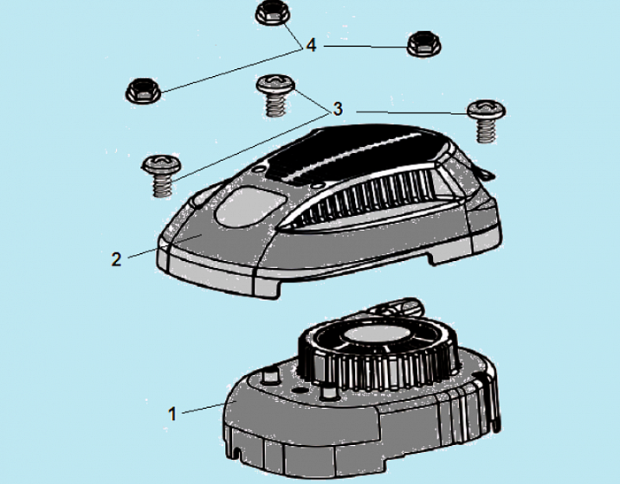 12 СТАРТЕР Газонокосилка CHAMPION LM5347