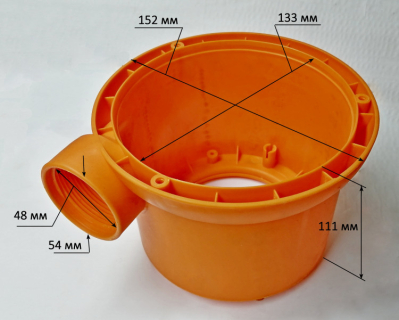 Корпус низ для ДН-300,400(26) FLT