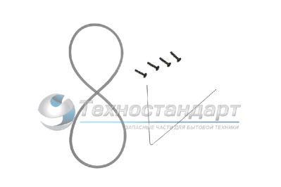 Ремкомплект чаши - поддона посудомоечной машины BOSCH, SIEMENS, код 12005744