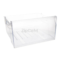 Ящик морозильной камеры (средний) для холодильников Whirlpool 481010554159